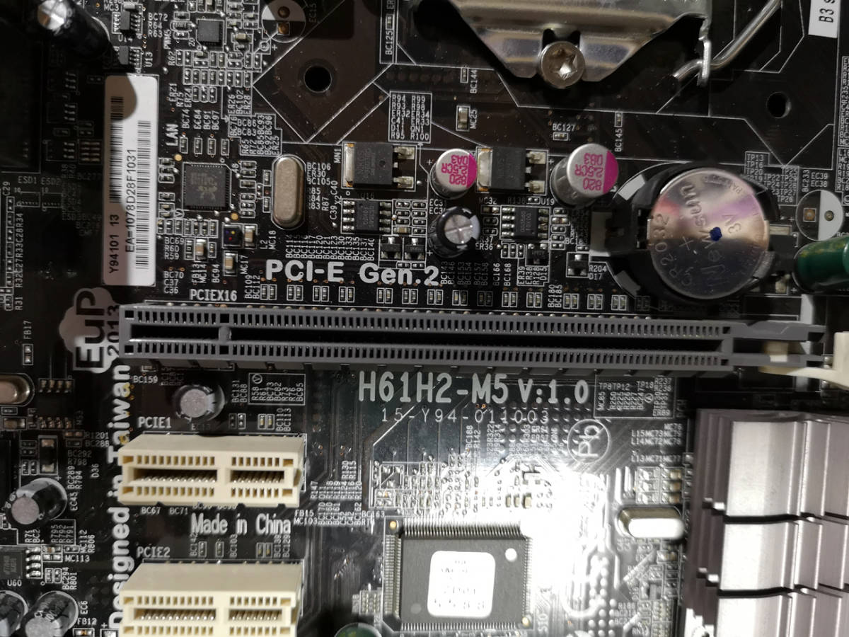 ★ECS★ H61H2-M5 /LGA1155★動作確認済み★_3