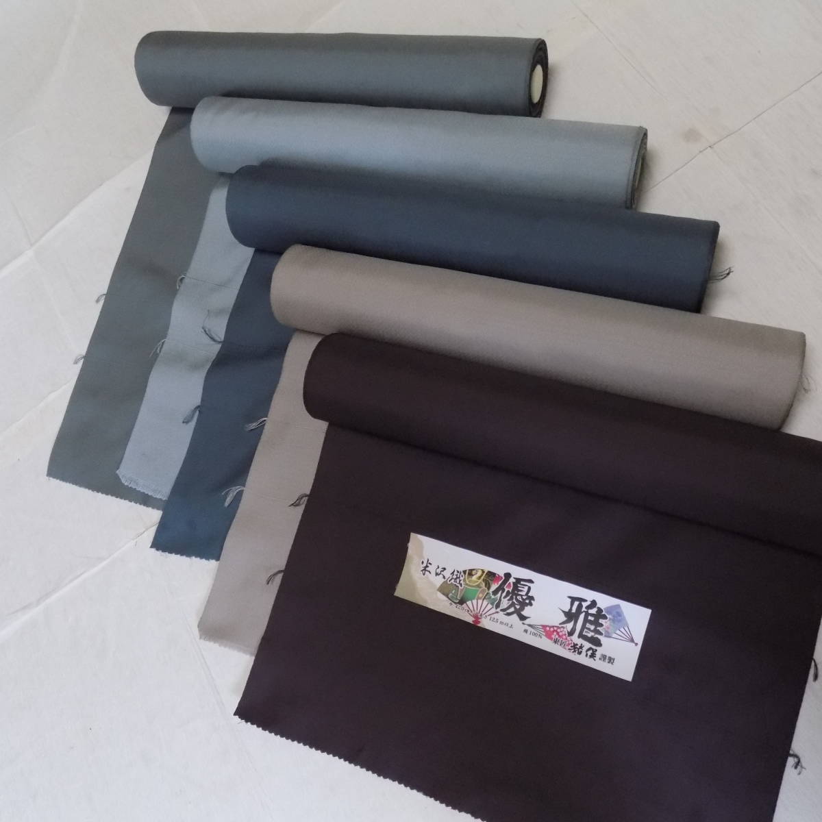 限定SALE，新品 流れ品 米沢猪俣男物着尺 優雅 ① 三丈物(一般)｜売買されたオークション情報、yahooの商品情報をアーカイブ公開 - オークファン 一般