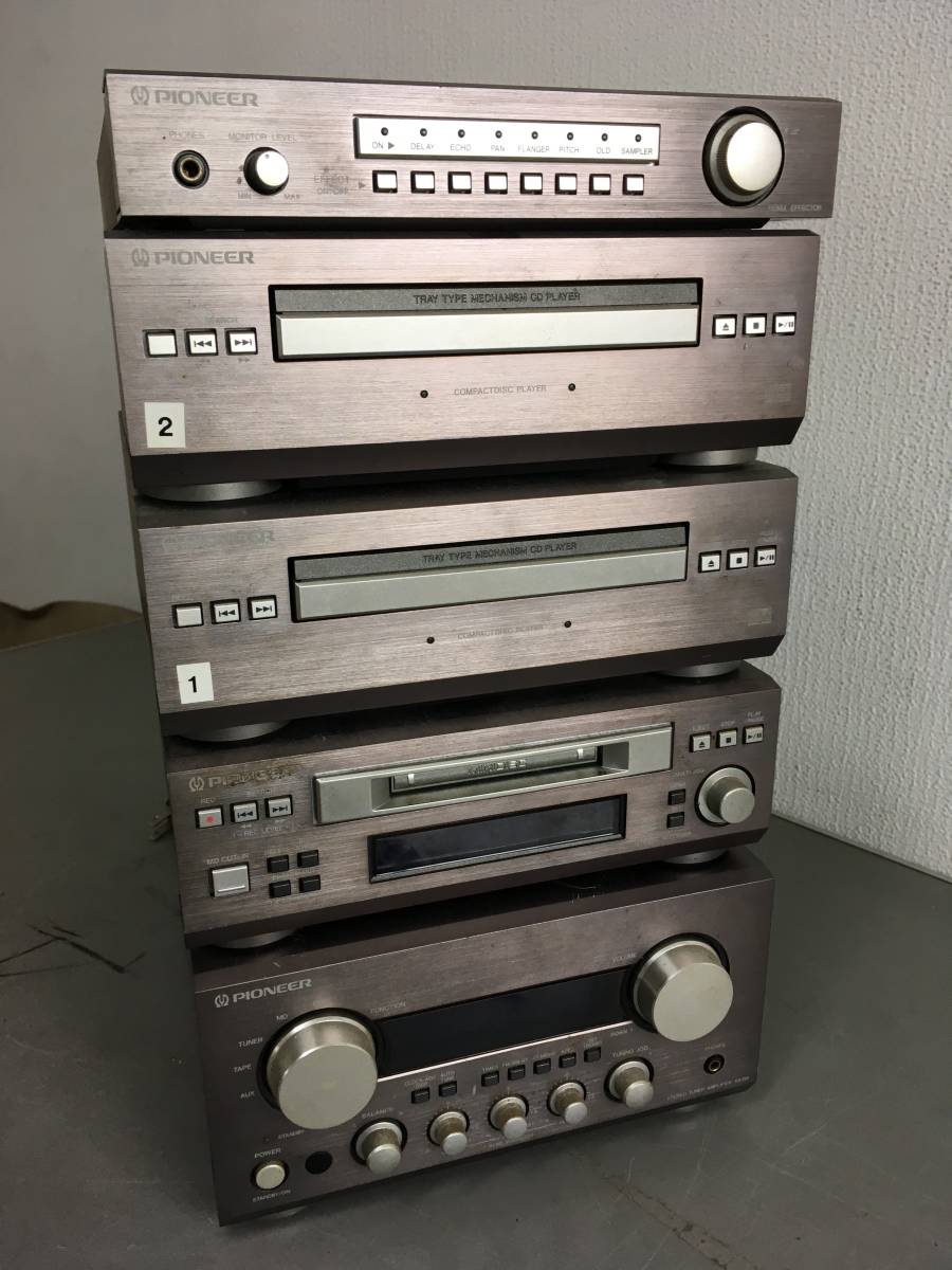 Pioneer システム mdコンポ パイオニア Yahoo オークション