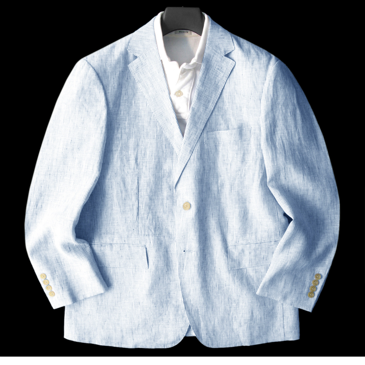  本物 CHAPS - RALPH LAUREN - 2釦 リネン ジャケット 麻100％ 素材(Lサイズ)｜売買されたオークション情報、yahooの商品情報をアーカイブ公開 - オークファン Lサイズ
