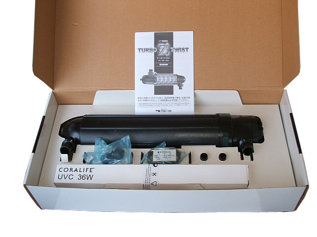 公式サイトの通販 カミハタ ターボツイストZ 36W UV殺菌灯 水量1200L