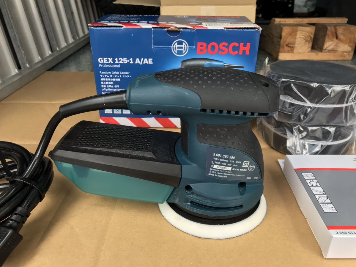 BOSCH ボッシュ ランダムオービットサンダー GEX125-1 A/AE