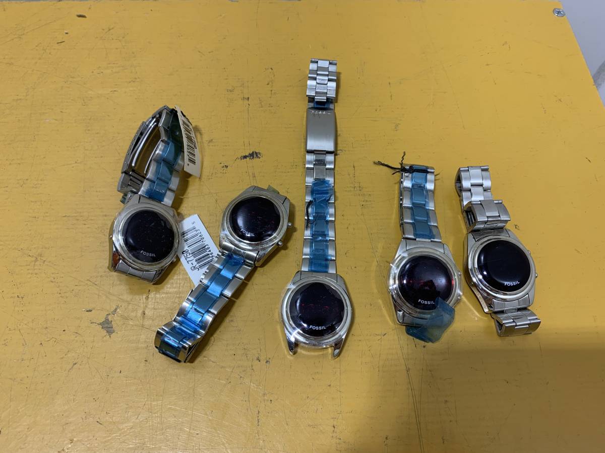 最安値，低価 ☆FOSSIL フォッシル 2002 腕時計 JR-7750 5本セット 