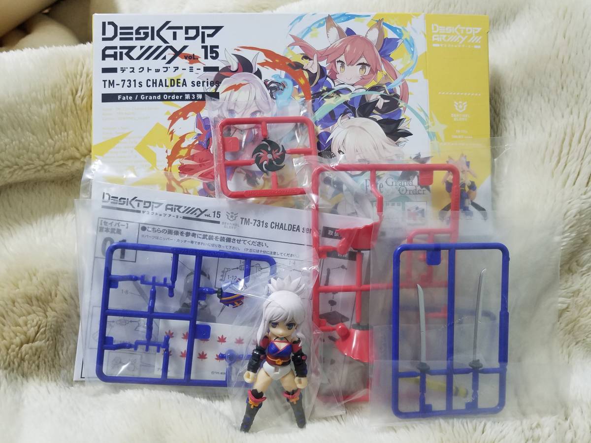 デスクトップアーミー Fate Grand Order 第３弾 Vol 15 セイバー 宮本 武蔵 フィギュア フィギュア 売買されたオークション情報 Yahooの商品情報をアーカイブ公開 オークファン Aucfan Com