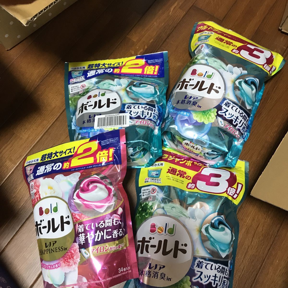 爆買い，お得 詰め替え ボールド ジェルボール ブロッサム プレミアムクリーンセット洗濯洗剤 52個52個34個 34個計172個(洗濯洗剤)｜売買されたオークション情報、yahooの商品情報をアーカイブ公開 - オーク 洗濯洗剤