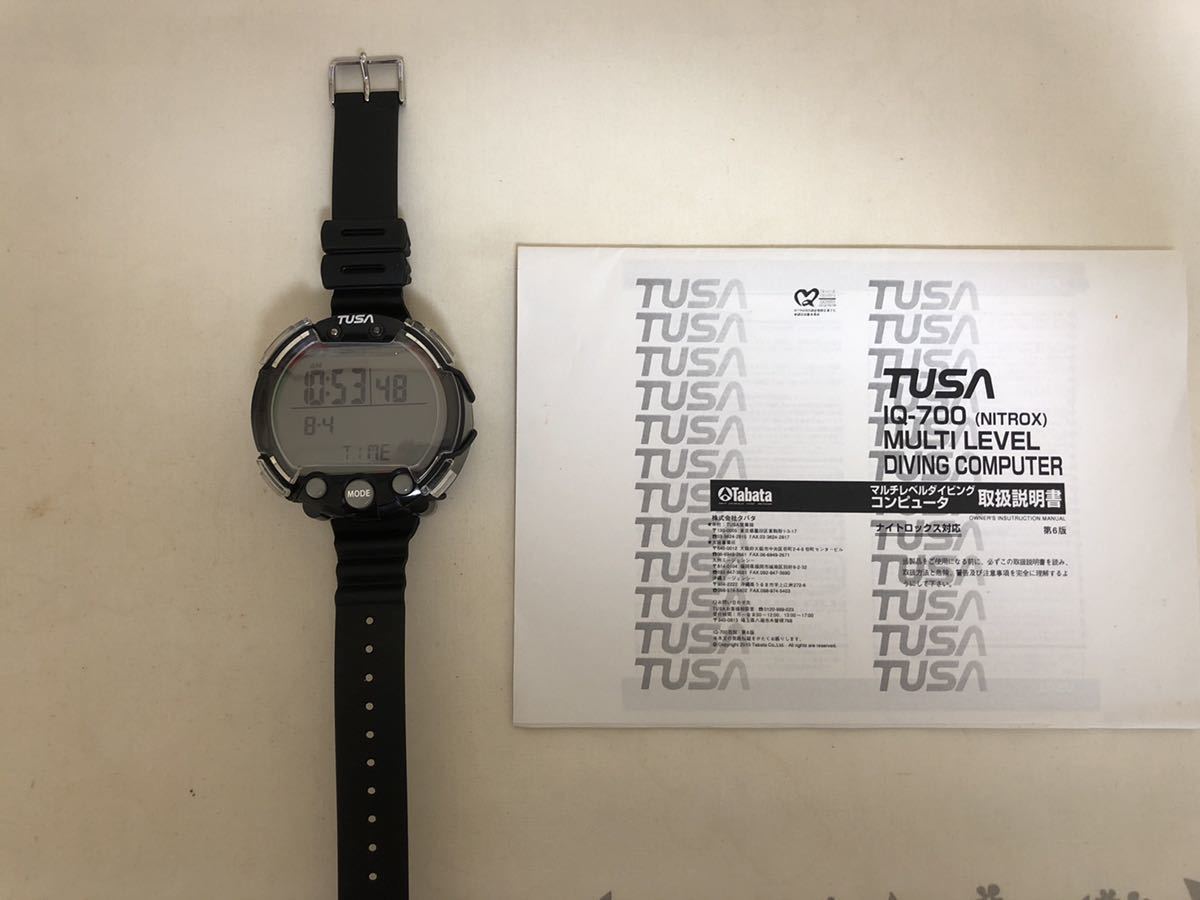TUSA 2026年最新Yahoo!オークション ダイブコンピューターの -tusa IQ 