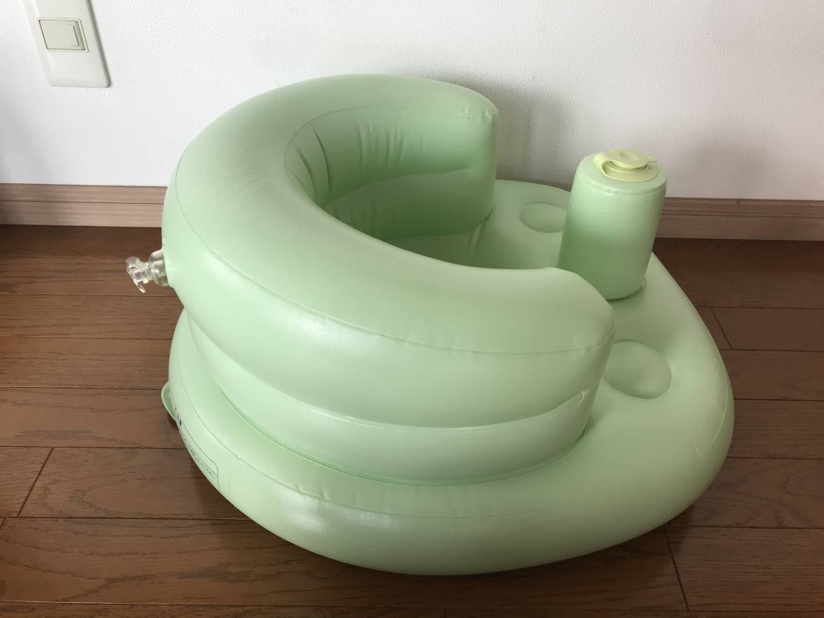 リッチェル ふかふかベビーチェア ポンプ内蔵 お風呂バスチェア Richell_2