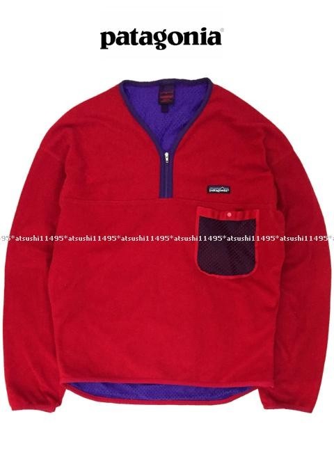 大人気，定番人気 90's 93年製 patagonia パタゴニア CAPILENE キャプリーン カヤック フリース M(Mサイズ)｜売買されたオークション情報、yahooの商品情報をアーカイブ公開 - オークファン 男性用