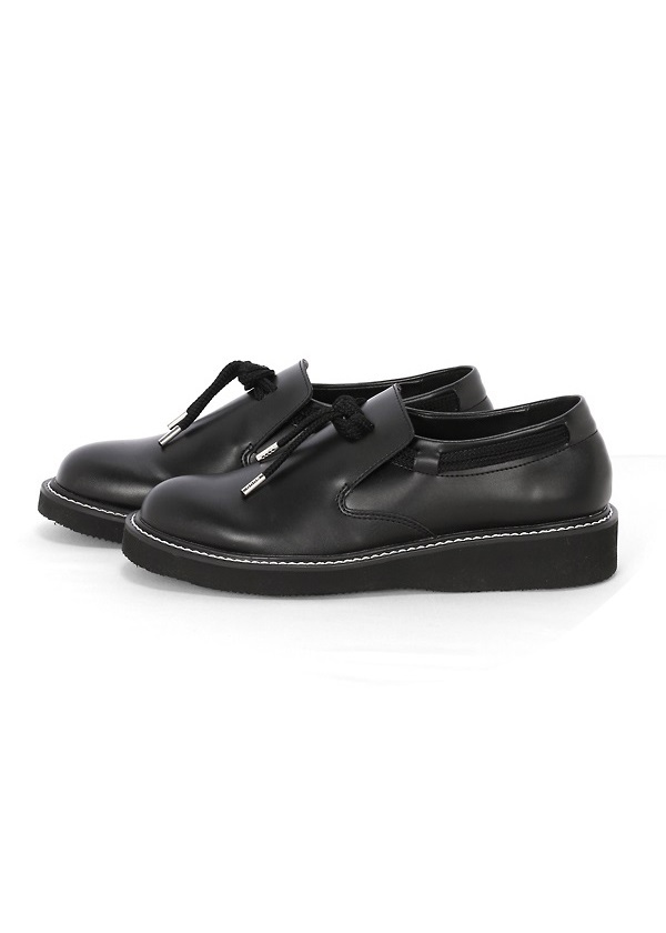 ☆ZUCCa【ブレードシューズ美品】ズッカ黒S22.5革靴合皮レザー