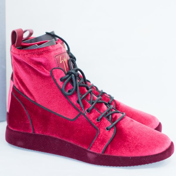 新品未使用！！Giuseppe Zanotti ジュゼッペザノッティ SINGLEG 赤 