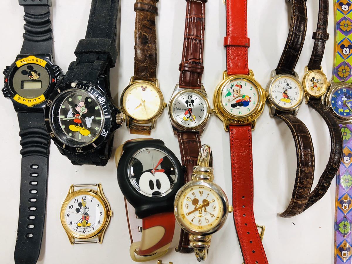 Mickey Mouse 腕時計 50本 ミッキーマウス 大量 まとめてセット 