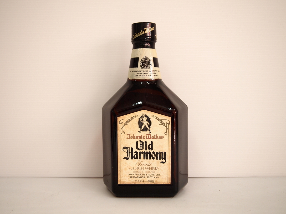  JOHNNIE WALKER Old Harmony ジョニーウォーカー オールドハーモニー 特級 スコッチ 古酒 未開栓 L3360DD1(スコッチ)｜売買されたオークション情報、yahooの商品情報をアーカイブ公開 - オークファン スコッチ