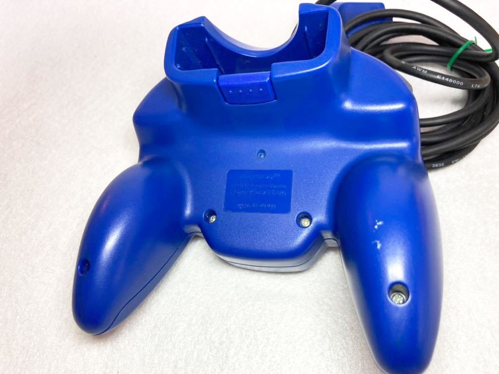 0 コントローラー N64 Ocean Blue HORI ホリパッドミニ64 ニンテンドー