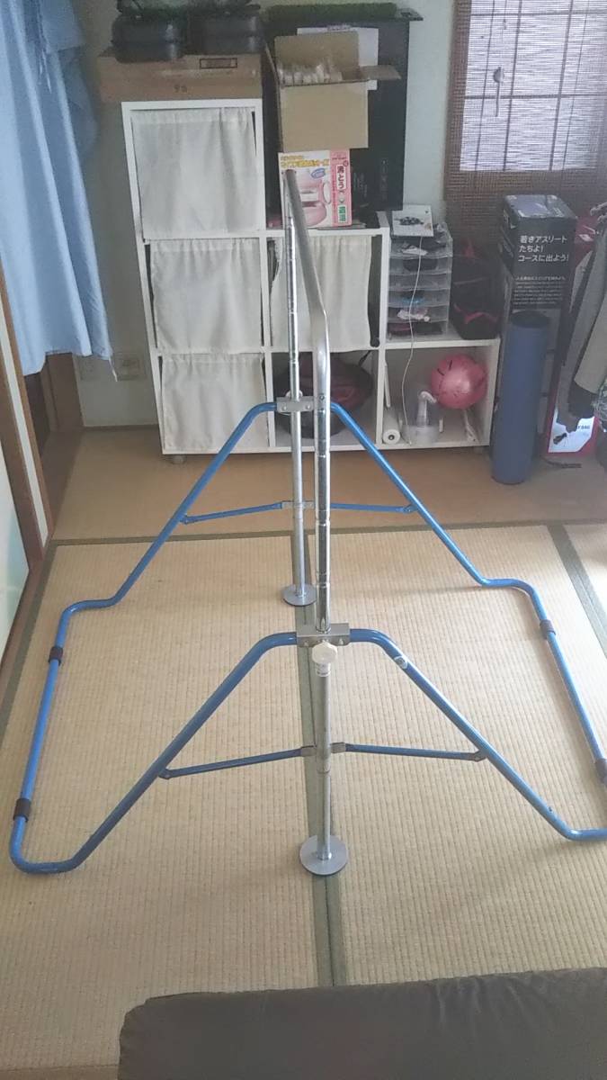 中古　子ども用　健康鉄棒（折たたみ式・室内用）福島発條製作所　FM1524_2