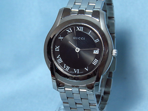 ◇ GUCCI 5500 M グッチ クォーツ腕時計 メンズ ◇ グッチ 5500M GUCCI