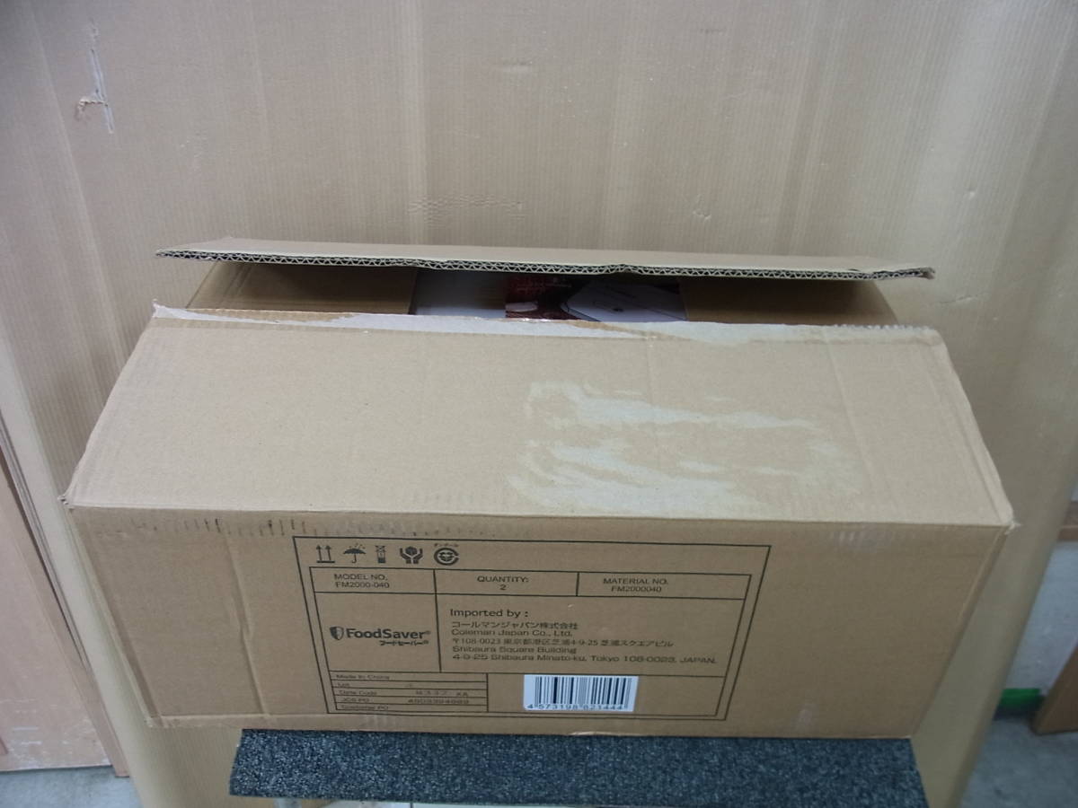 未開封 フードセーバー FM2010DTC 真空パック機 コールマンジャパン 