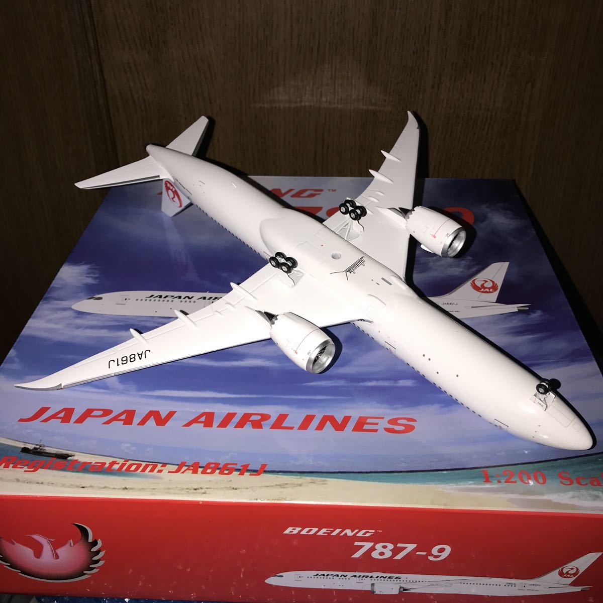 1/200】JAL B787-9 JA861J (631) JA861J Japan