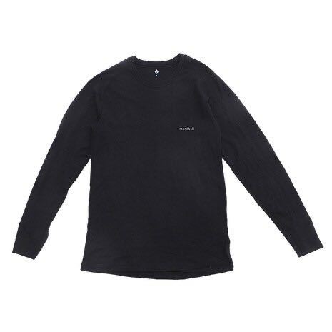 限定SALE，お買い得 モンベル スーパーメリノウール M.W. ラウンドネックシャツ Men's M 黒ミレーファイントラックアークテリクスパタゴニアコロンビアブロス(男性用)｜売買されたオークション情報、yahooの商 男性用