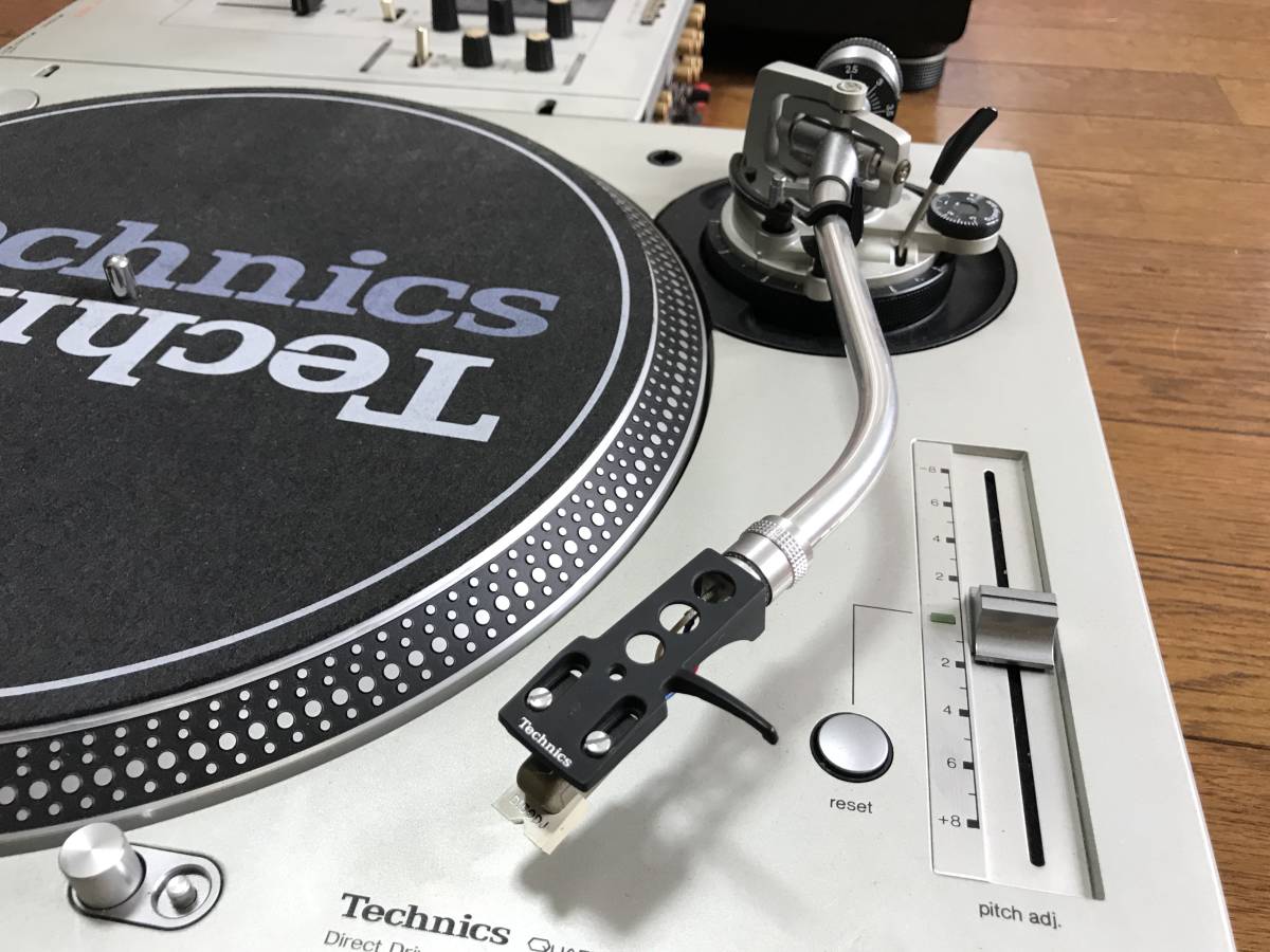 TECHNICS テクニクス ターンテーブル 2台 DJ ミキサー セット おまけ