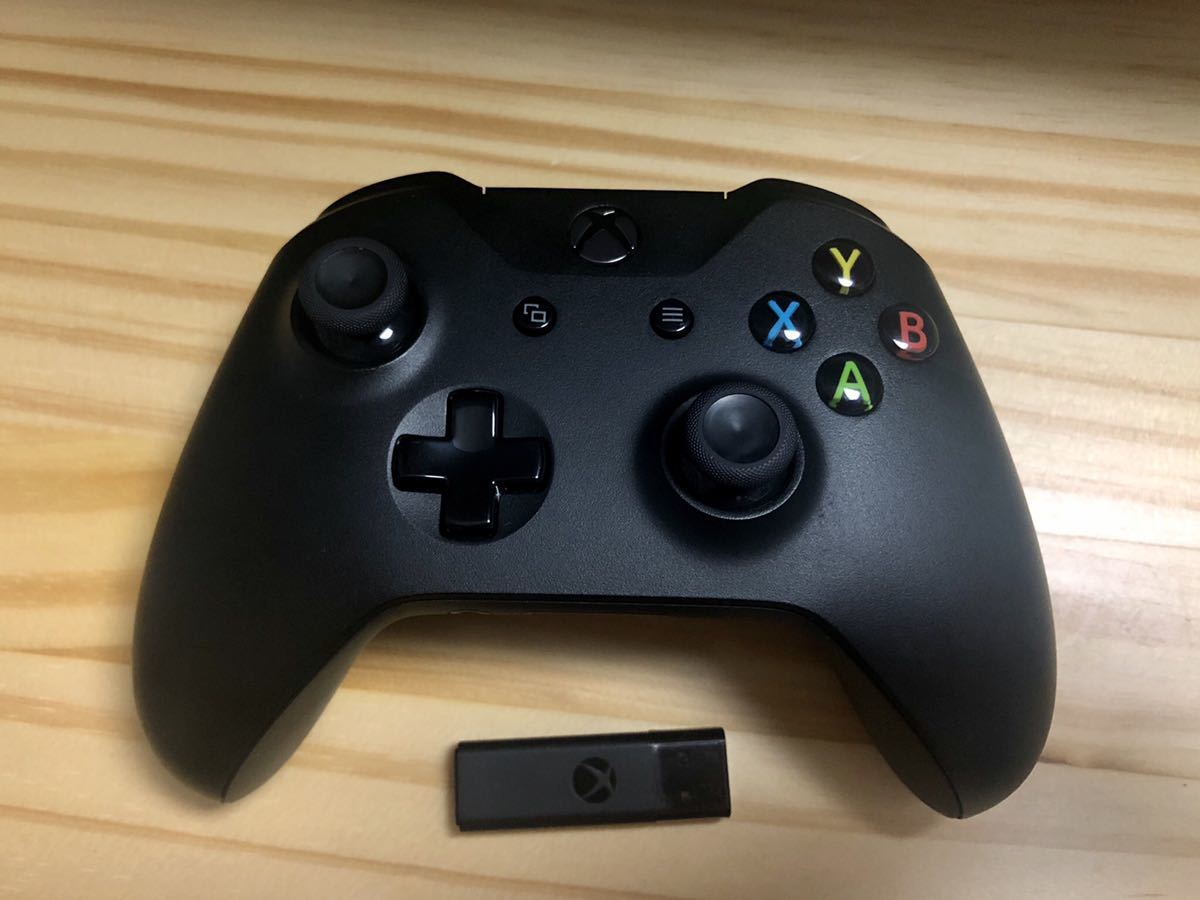 XBOX One コントローラー + ワイヤレスアダプター for Win10 Microsoft 