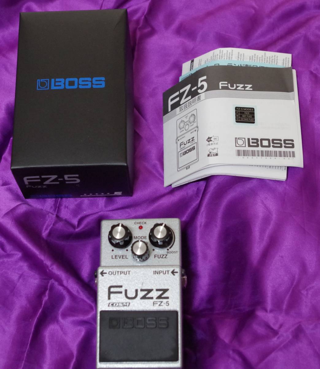 ボスBOSS FZ-5 ファズエフェクター 外箱、説明書付き 【公式通販】