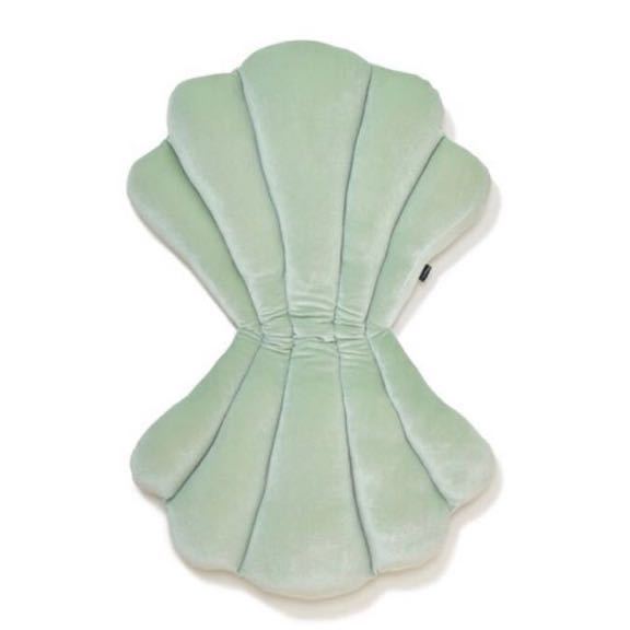 Francfranc クッション フロアクッション シェル 貝殻 緑 グリーン ライトグリーン インテリア フランフラン Francfranc フランフラン 売買されたオークション情報 Yahooの商品情報をアーカイブ公開 オークファン Aucfan Com