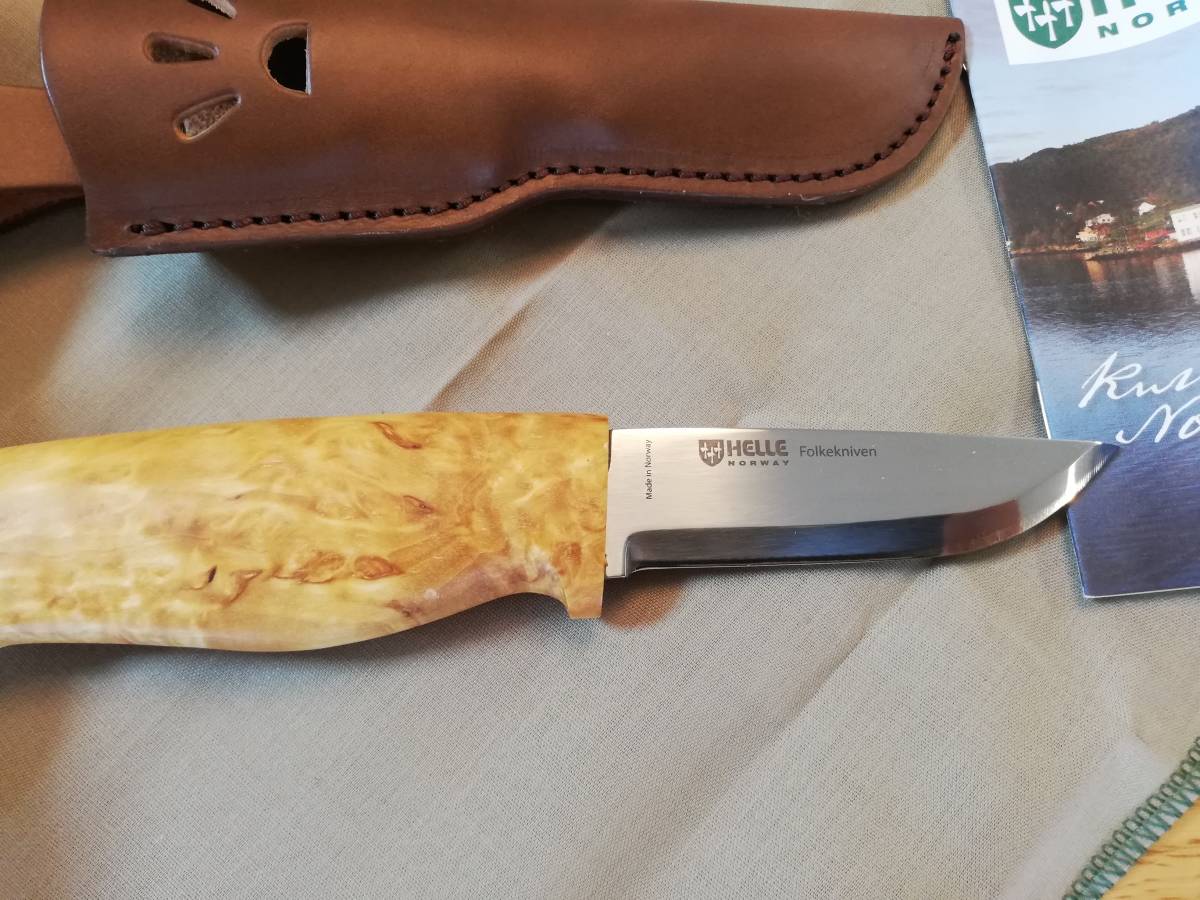 Helle Fjellkniven ヘレナイフ フィエルクニーベン – Norway USA knife