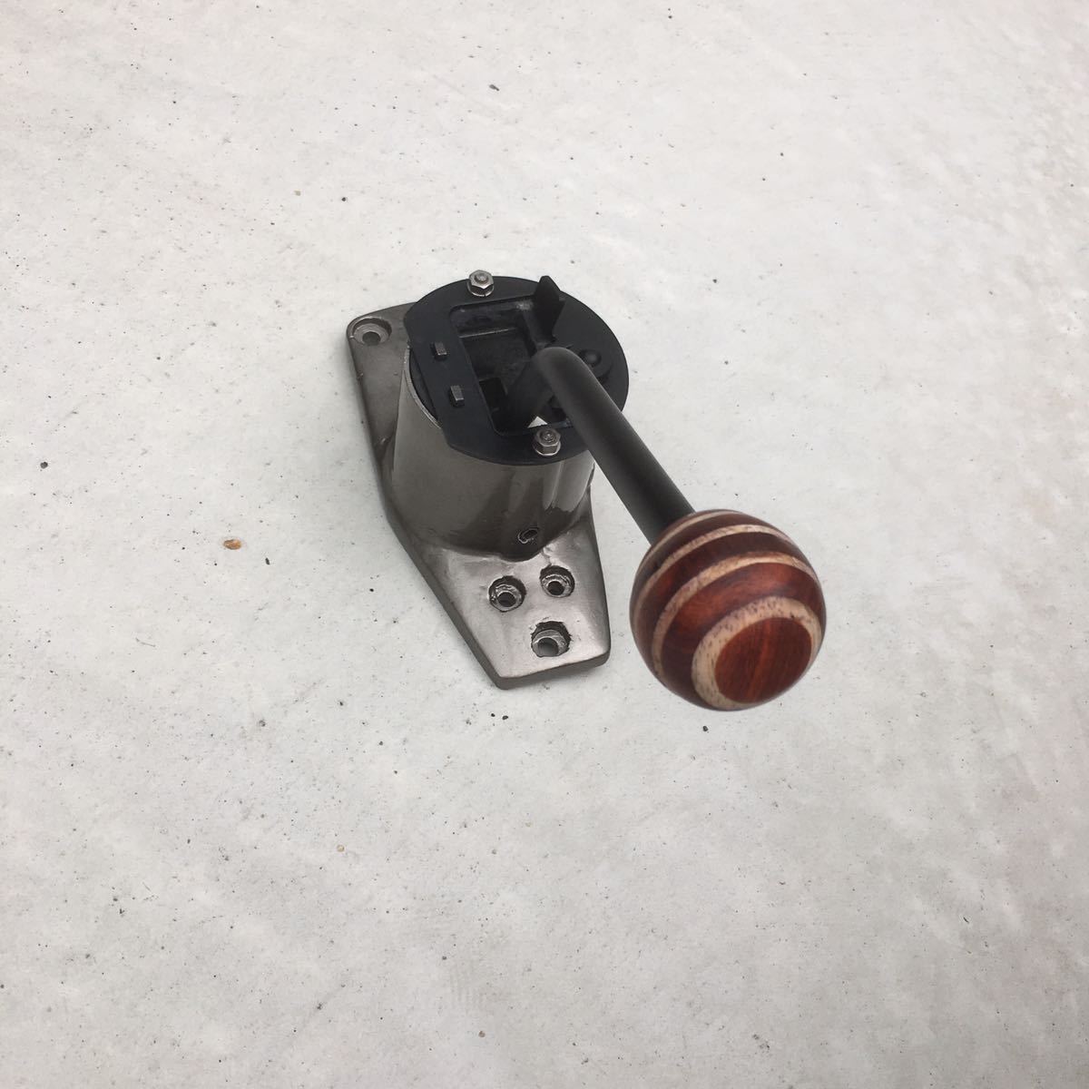 ポルシェ　917タイプ　911 930 シフトノブ　カリン×バルサ_2