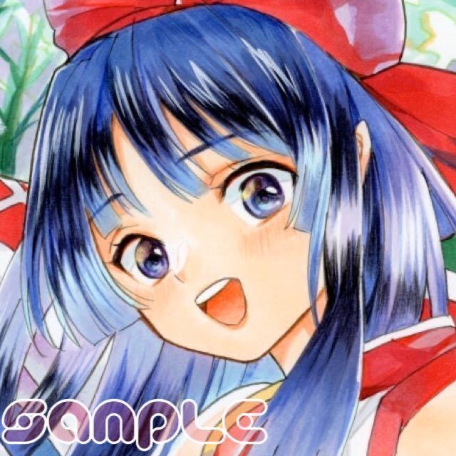 同人 手描きイラスト○ ナコルル ○ サムライスピリッツ○ サムスピ