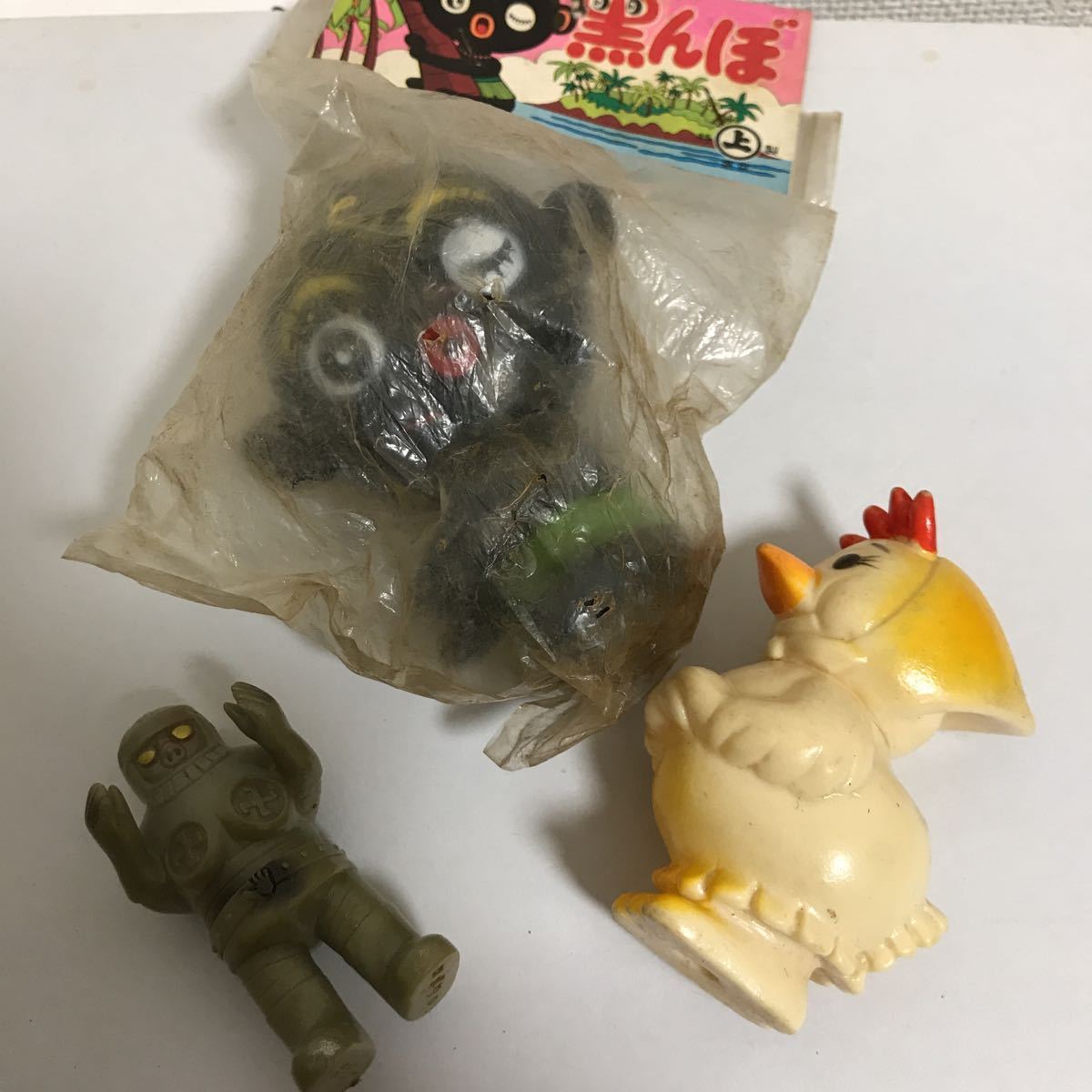 ソフビ ポピー 当時物 カリメロ 昭和レトロ ロボコン ロボペチャ Yahoo