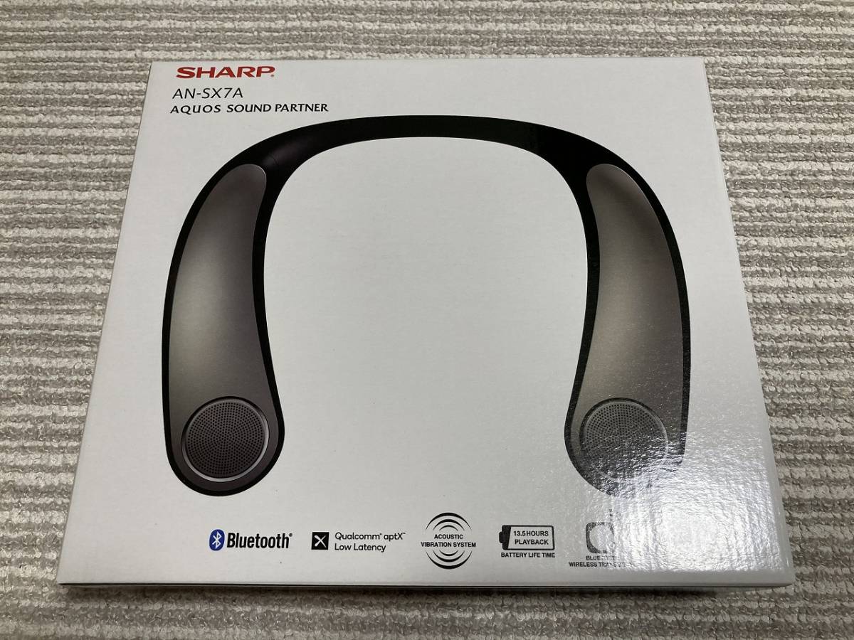  ウェアラブルネックスピーカー アクオスサウンドパートナー AN-SX7A(スマートスピーカー本体)｜売買されたオークション情報、yahooの商品情報をアーカイブ公開 - オークファン スマートスピーカー本体
