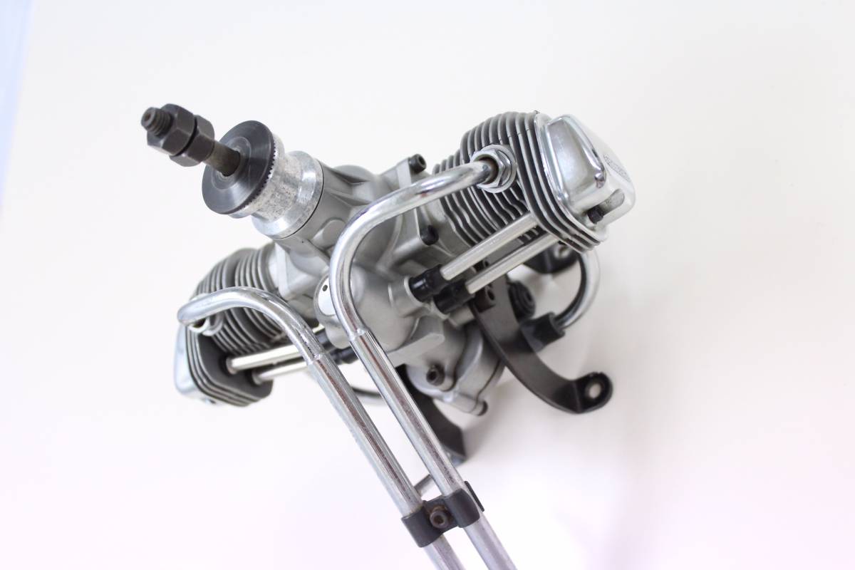 SAITO FA-60T 4サイクル水平対向2気筒 グローエンジンUSED 【公式通販】