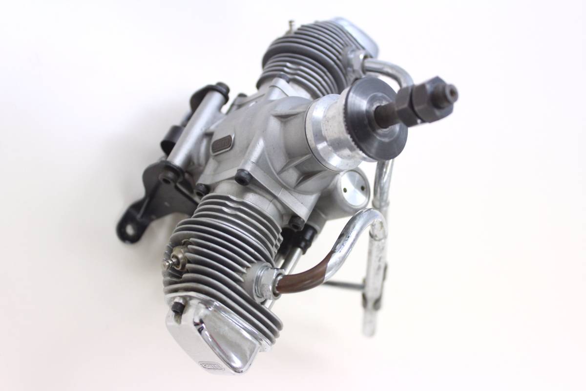 SAITO FA-60T 4サイクル水平対向2気筒 グローエンジンUSED 【公式通販】