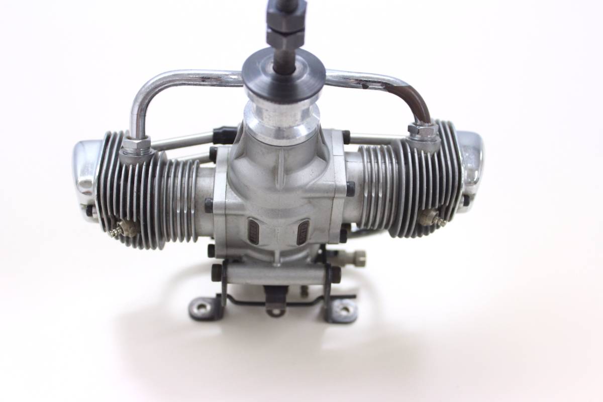 SAITO FA-60T 4サイクル水平対向2気筒 グローエンジンUSED 【公式通販】