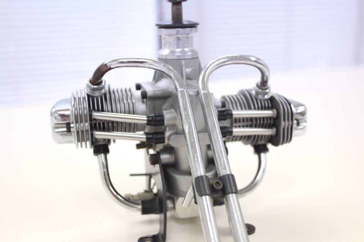 SAITO FA-60T 4サイクル水平対向2気筒 グローエンジンUSED 【公式通販】