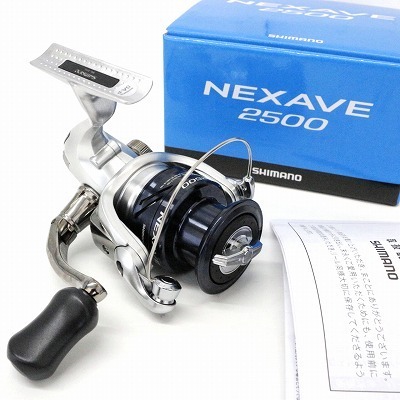 【数量限定，定番人気】 シマノ/SHIMANO ネクサーブ 2500 NEXAVE 2500 03831 1円スタート 中型スピニング ソルト対応 シーバス サクラマス(シマノ)｜売買されたオークション情報、yahooの商品情報をアーカイブ公開 - オークフ シマノ