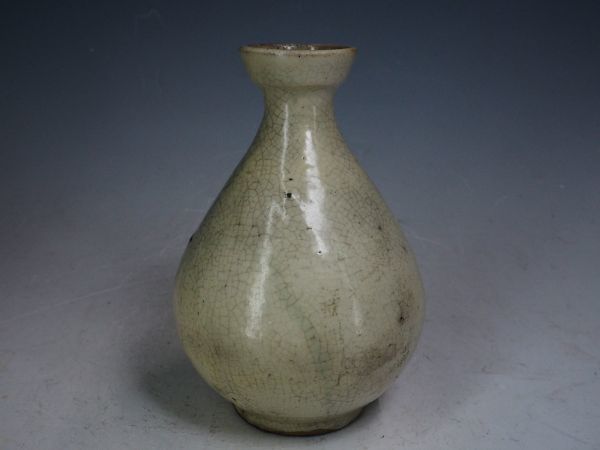 李朝 粉引徳利 酒器 箱付 高麗 花瓶 朝鮮美術 青磁瓶 韓国7112 JQ289