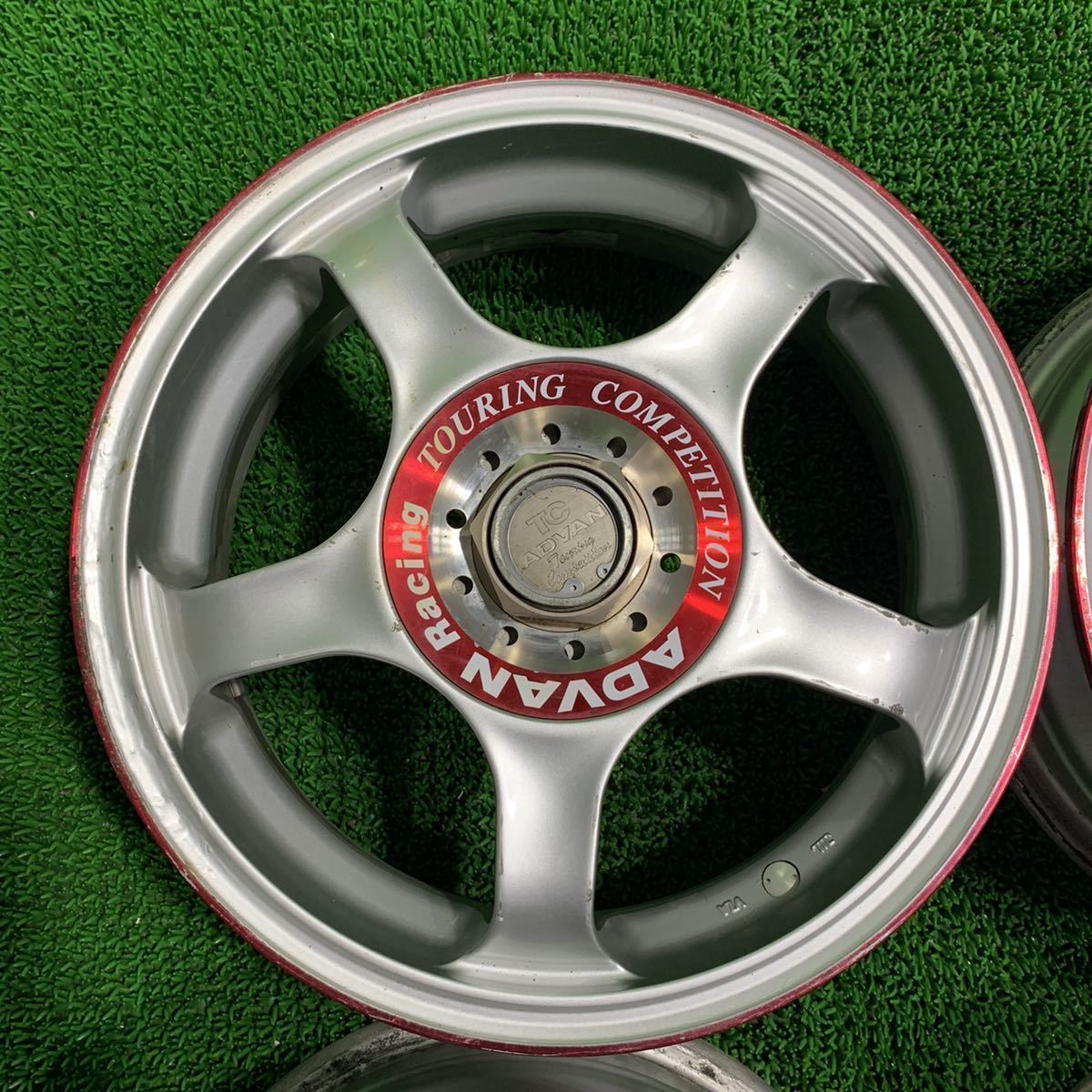 今季ブランド ヨコハマ 当時物 アドバンレーシング タイヤ ホイールセット Hlt No