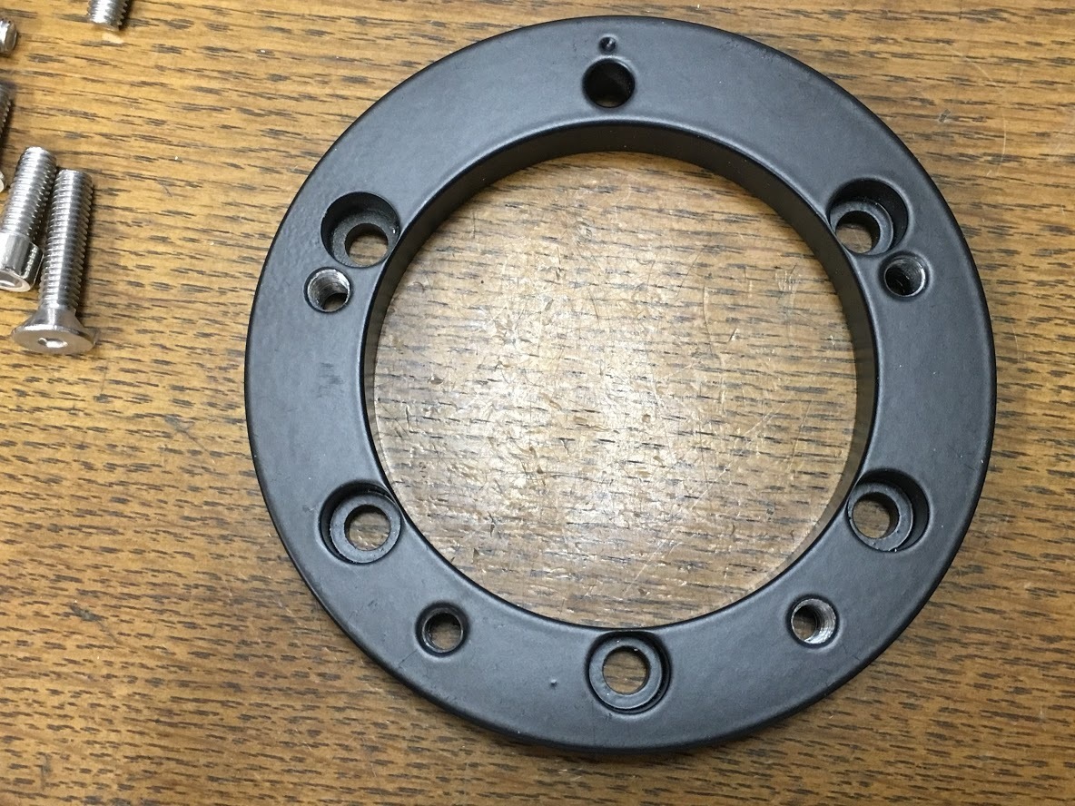 アルミビレット ボス 変換アダプター モモ6穴70mm → グランツ5穴73mm grant momo バドニック ボイド ビレットスペシャリティーズ