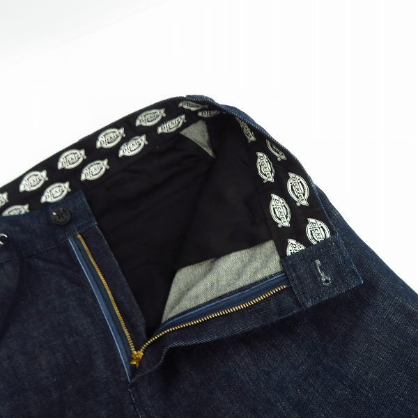 メンズ jun hashimoto × Dickies デニムイージータックパンツ