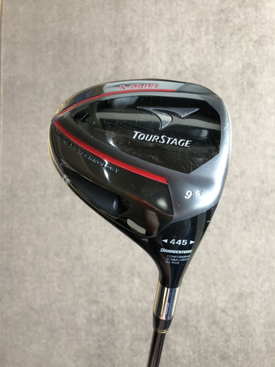 得価，新品 ブリジストン ツアーステージ X-Drive 445 ドライバー 1W 純正 Diamana Tour Design B07-05 flex S 傷あります(フレックス S)｜売買されたオークション情報、yahooの商品情報をアーカイブ公開 - オークファ 男性右きき用