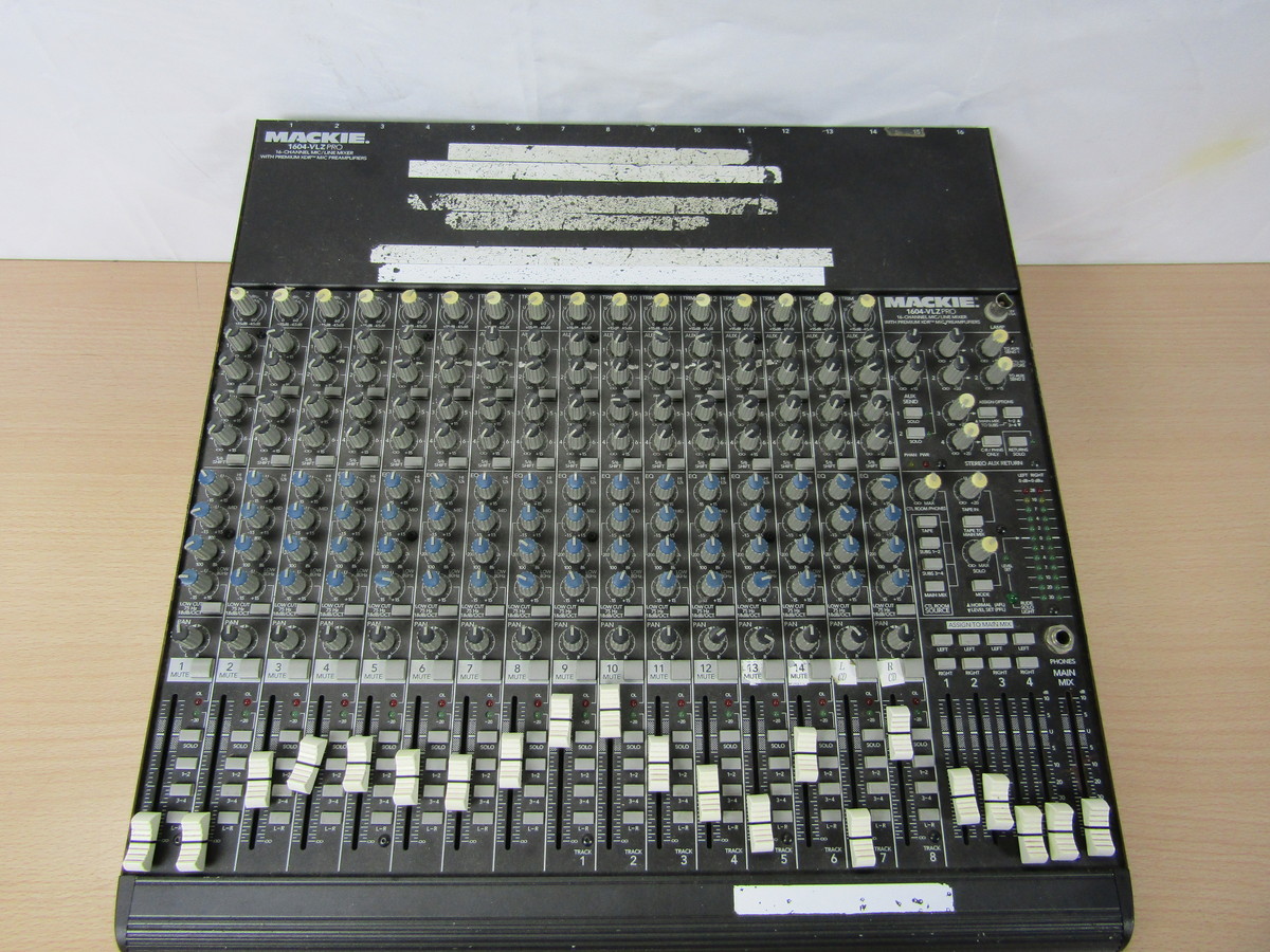 0604-N7-133 MACKIE 1604-VLZ Pro アナログミキサー 楽器、器材