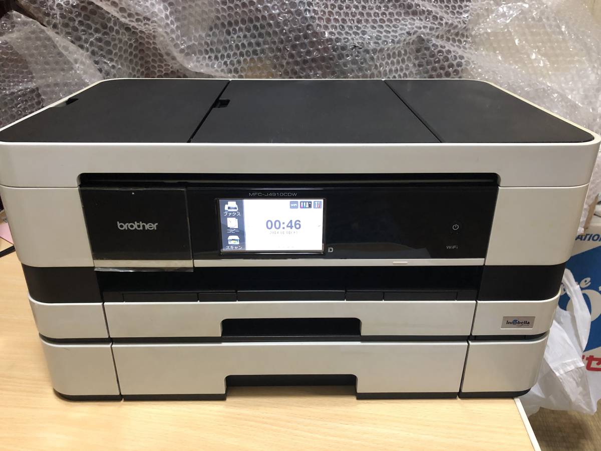 TOSHIBA 専用ページ 希少中古】brother mfc-j4910cdw 動作確認済み A3対応カラー