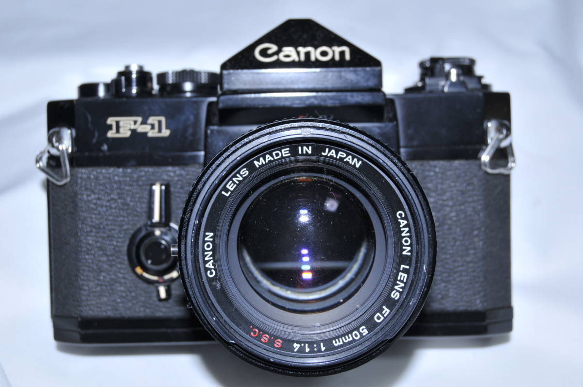 ☆MF / Canon F1 + LENS FD 50mmf/1.4 S.S.C. : 頂点F 1と明るいFD