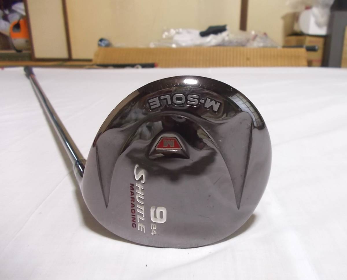 限定セール，定番 9W/9番ウッド/24度/フレックスR2/F-03純正カーボン シャトル M-SOLE 2006年 / マルマン(マルマン)｜売買されたオークション情報、yahooの商品情報をアーカイブ公開 - オークファン 男性右きき用