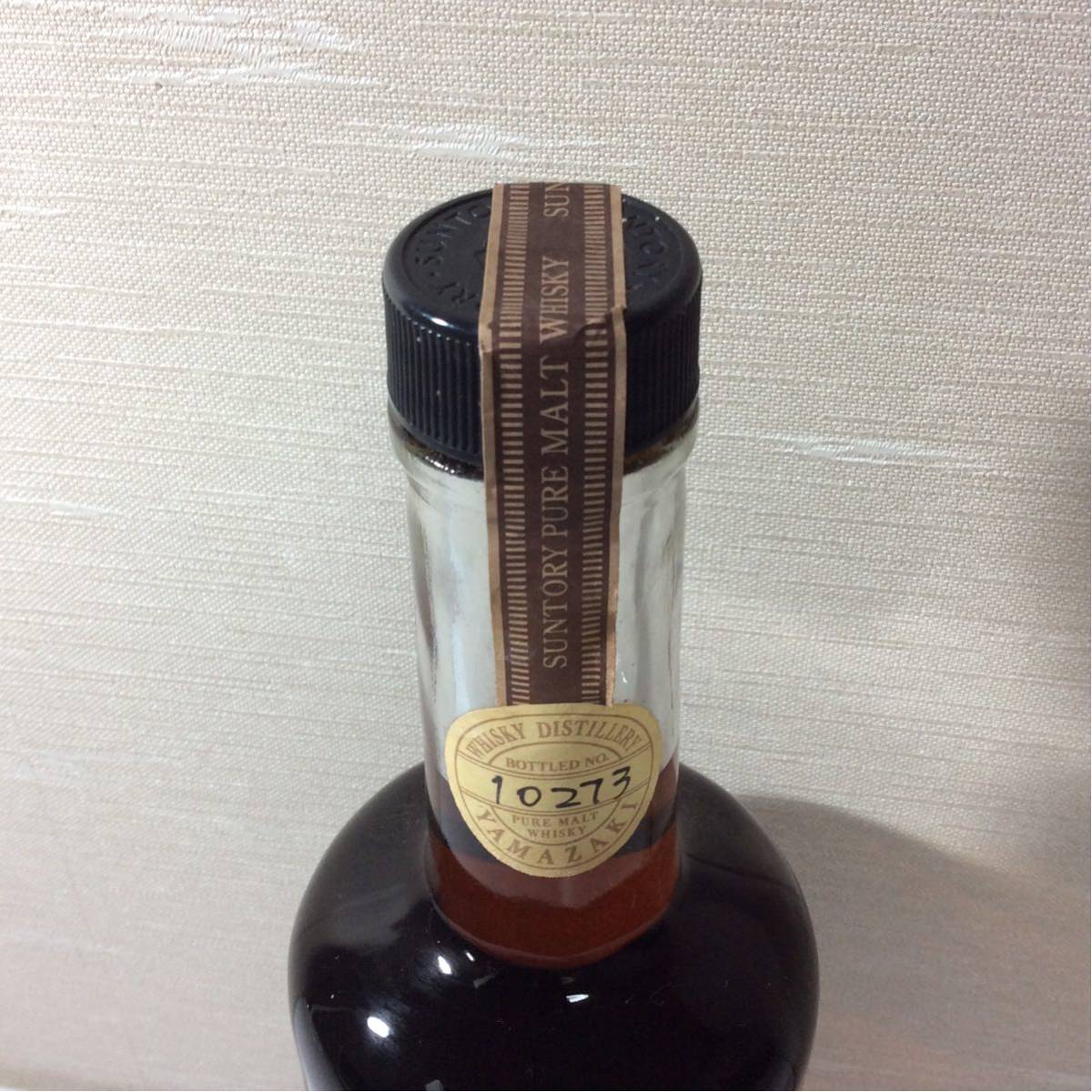 ☆必見☆ SUNTORY サントリー 山崎蒸溜所 樽出原酒 シェリー樽貯蔵 12