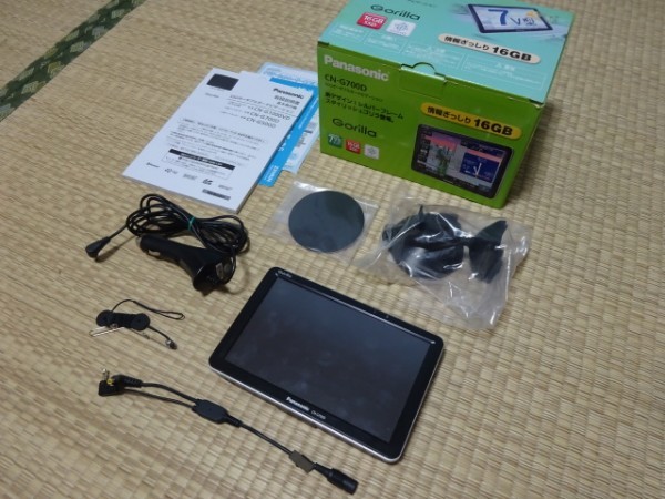 CN-G700D パナソニック Panasonic ゴリラ Gorilla ポータブルナビ 16GB