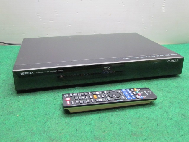 東芝 VARDIA 1TB 2チューナー ブルーレイレコーダー D-B1005K