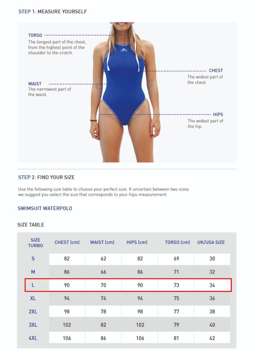 Turbo Women's Comfort Match Water Polo Suit 水球水着(ワンピース)｜売買されたオークション情報