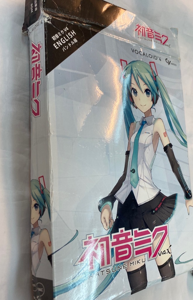 動作未確認 VOCALOID4 初音ミク V4 ENGLISHバンドル版 クリプトン
